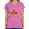 Women's Heavy Cotton 100% Cotton T Shirt Thumbnail