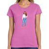 Women's Heavy Cotton 100% Cotton T Shirt Thumbnail