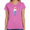 Women's Heavy Cotton 100% Cotton T Shirt Thumbnail