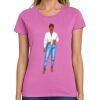 Women's Heavy Cotton 100% Cotton T Shirt Thumbnail