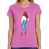 Women's Heavy Cotton 100% Cotton T Shirt Thumbnail