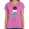 Women's Heavy Cotton 100% Cotton T Shirt Thumbnail