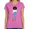 Women's Heavy Cotton 100% Cotton T Shirt Thumbnail