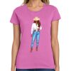 Women's Heavy Cotton 100% Cotton T Shirt Thumbnail