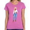Women's Heavy Cotton 100% Cotton T Shirt Thumbnail