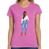 Women's Heavy Cotton 100% Cotton T Shirt Thumbnail
